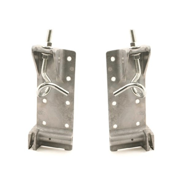 [103001018] Bodemconsole aluminium verstelbaar, open oogbout