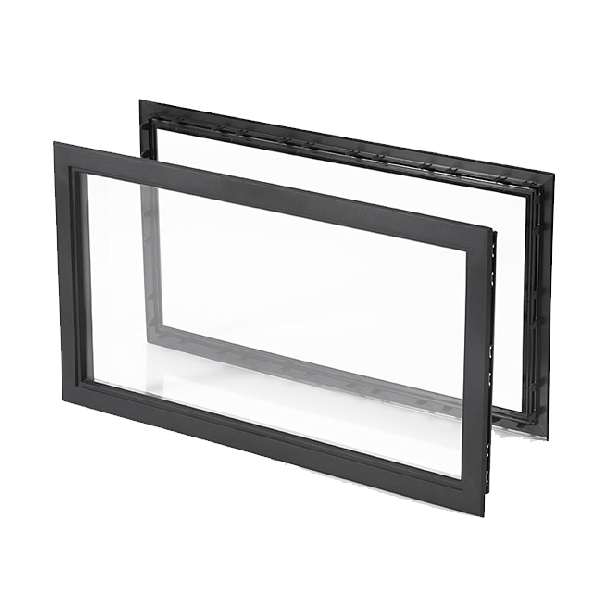 [107001002] Okno 638x373mm, do paneli o grubości 40-45mm