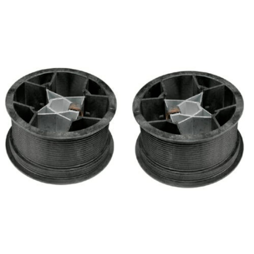 Crawford cable drum 7/5, Hex shaft hole