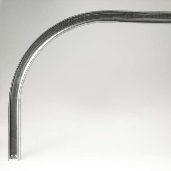 [109006002] Bocht, 2 inch, RVS, radius 380mm