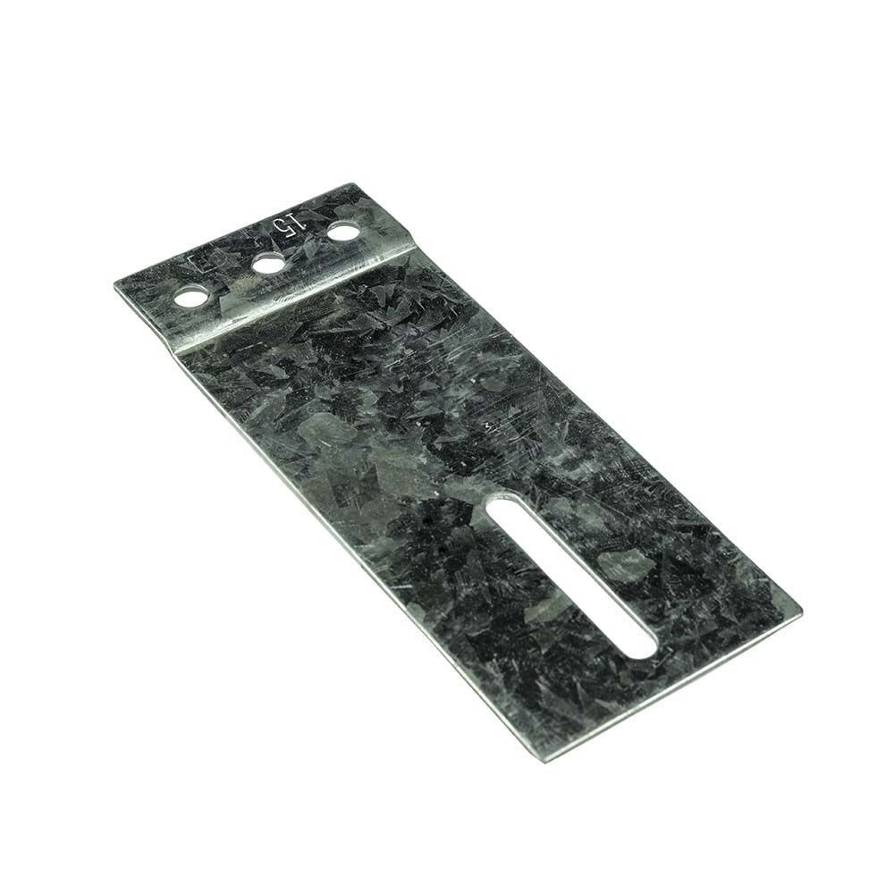 [109007004] Verbindungsblech verzinkt 60x130x2mm
