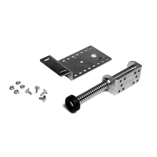 [109010015] Federpuffer, komplett mit Konsole, L = 220 mm