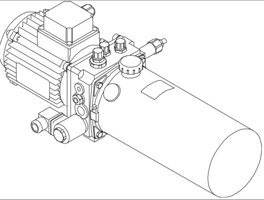 [201001023] Agregat hydrauliczny do platformy HLS Hörmann