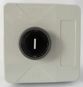 [4010011] GEBA Handdruckknopf 1 Knopf