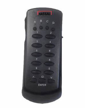 Pilot Nassau 999 kanałów 868 MHz z wyświetlaczem i uchwytem