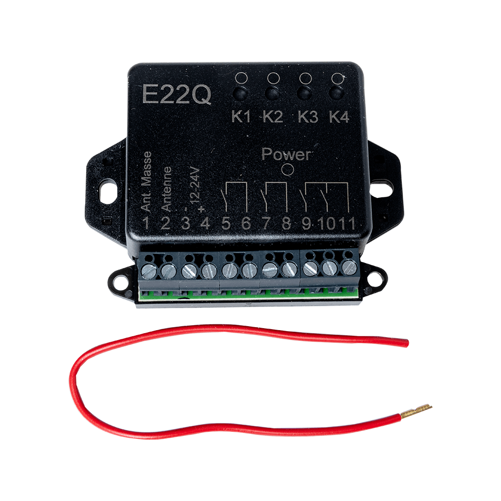 [40210002] Frequenz ontvanger 4-kanaals, 868MHz