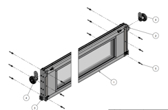[16100005] IDD-SE Sekcje przeszklone dla Seuster L=4.2m - 6.7m