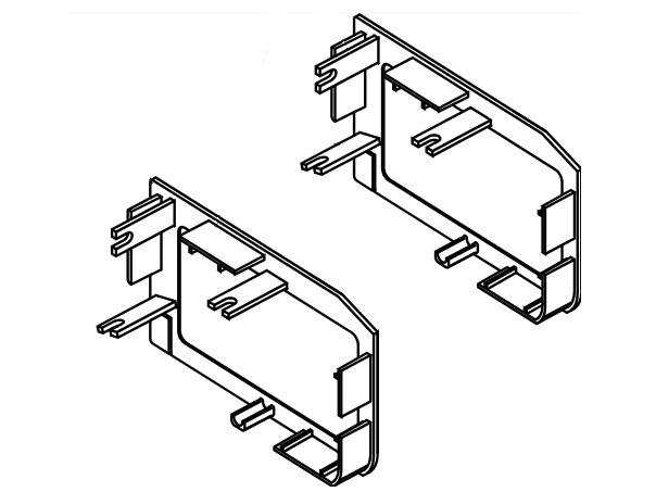 Paar zijpanels H.100 for A1400