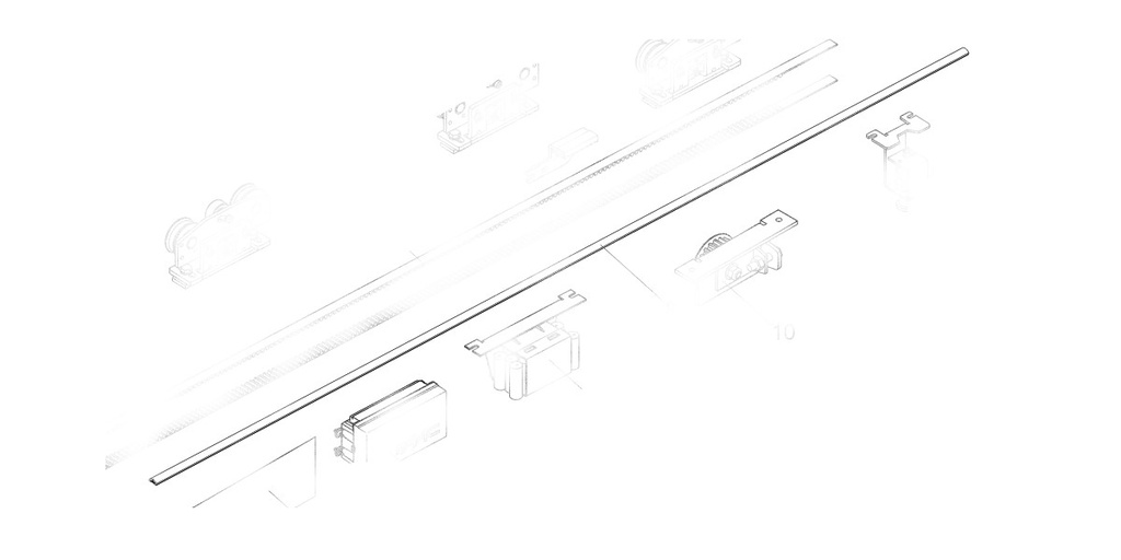 Glijprofile 6,1 meter for A140