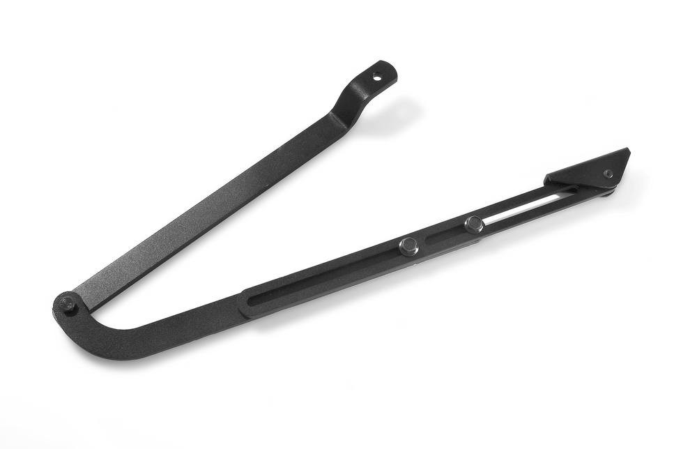 Articulated movement arm - black painted