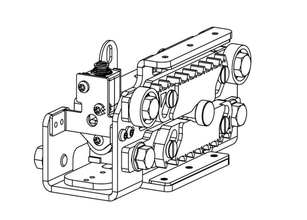 [802000074] BI-STABLE belt lock for replacement kits