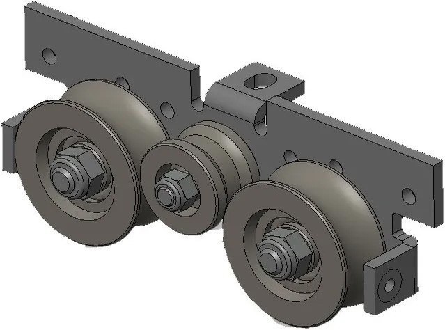 Complete trolley for REX-S