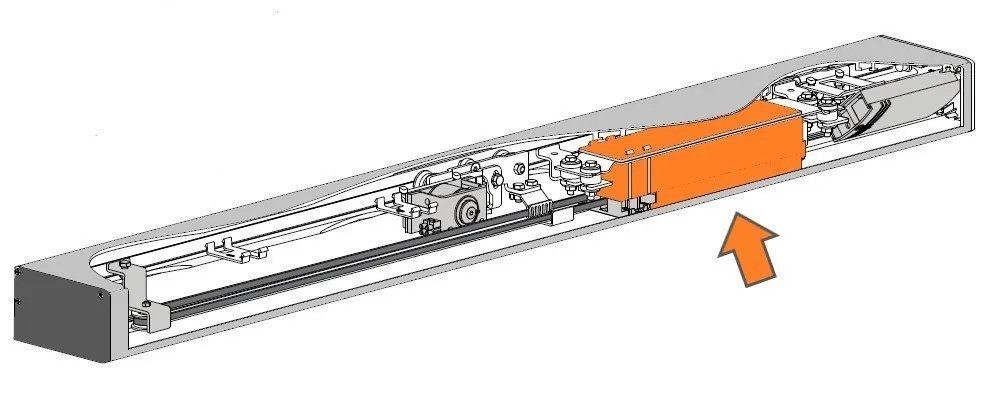 CIVIK drive unit system (including brack