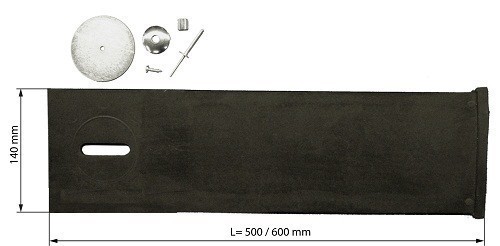 [204001006] Taśma wzmacniająca, szerokość kurtyny 700mm