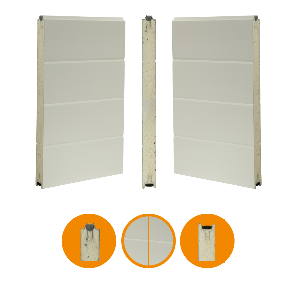 [102001082-a] Torsektion 40x488mm, glatt/glatt (Gesamte Einheit, Standard, Standard)
