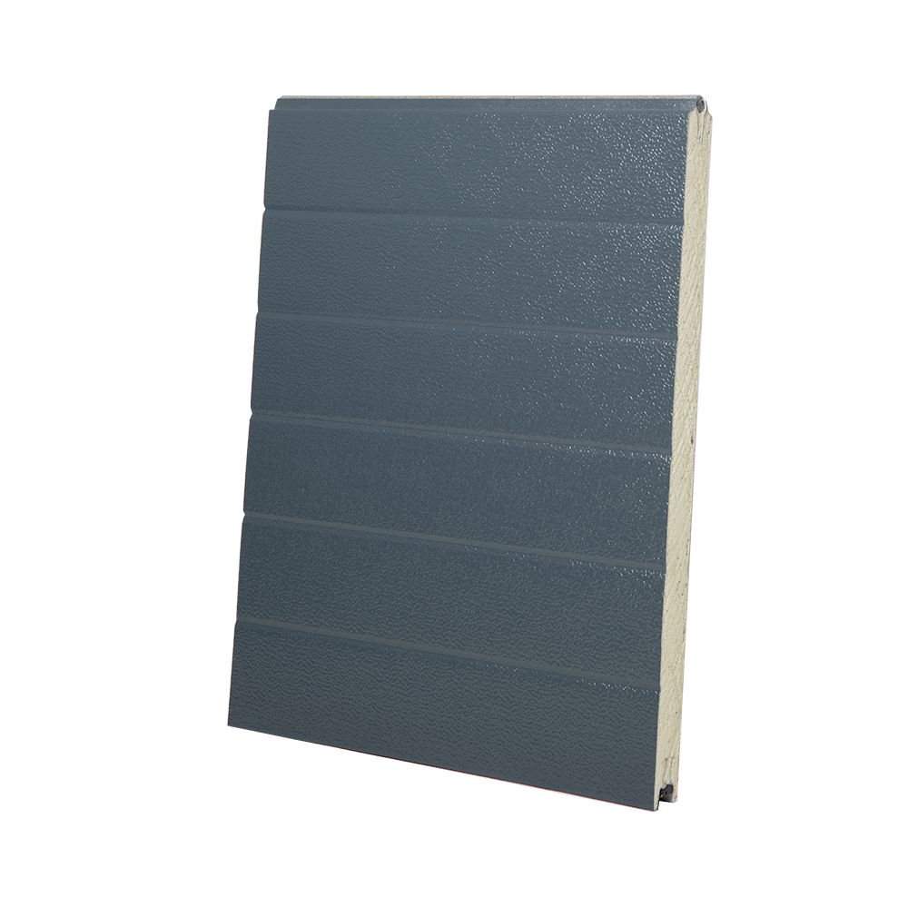 [102001104-a] Płyta drzwiowa 40x610mm, stucco/stucco, RAL7016 (Całość, Standardowy, Standardowy)
