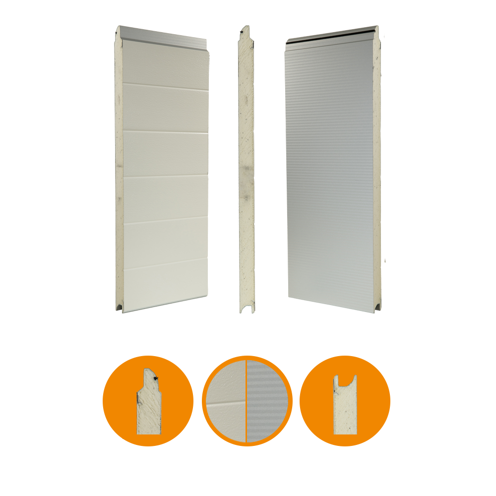 [102001081-a] Hörmann SPU F42 Micrograin H750, RAL9006 (Gesamte Einheit, Standard, Standard)