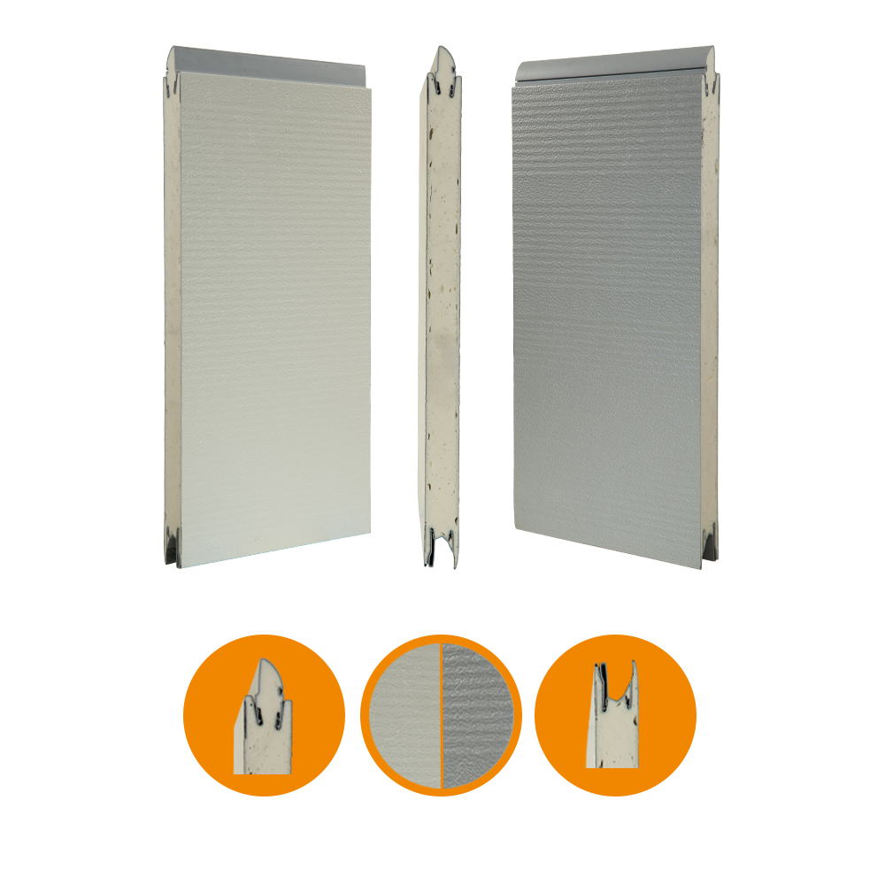 [102001087-a] IDD-CR Segment bramy 542 Stal 9006/9002 (Całość, Standardowy, Standardowy)