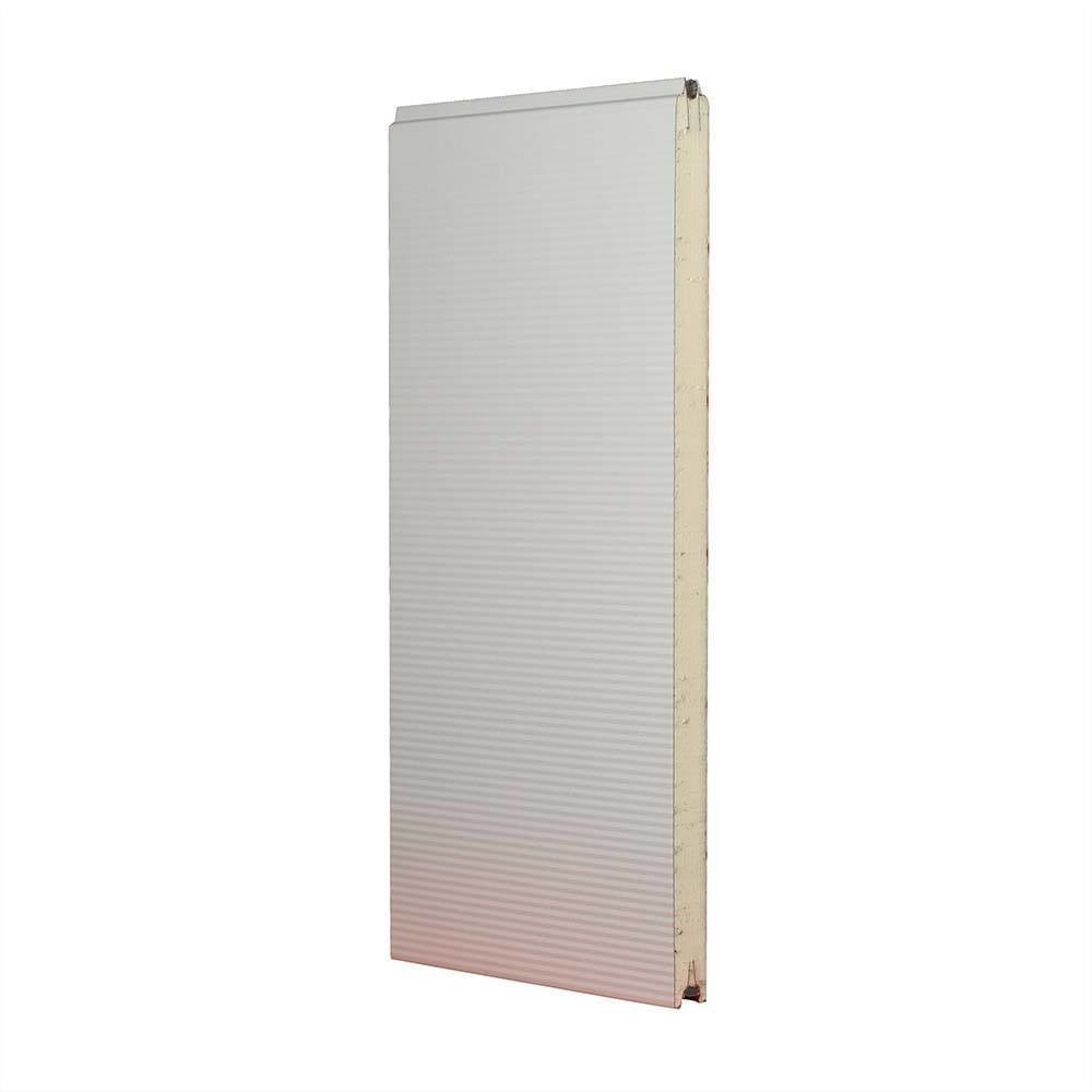 [102001625-a] Paneel Typ TPS Thyssen - RAL 9006/9002 - aussen microl./innen glatt m. Sick (Gesamte Einheit, Standard, Standard)