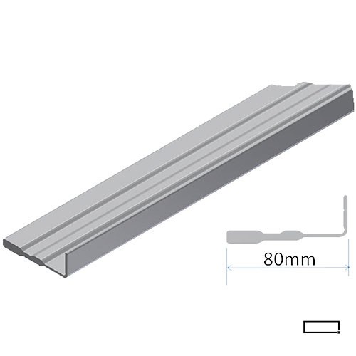 [105001012-a] Verstevigingsprofiel geschikt voor Hörmann 80mm (Het geheel)